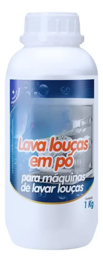 Detergente para maquina de lavar louça sabão em pó 1kg
