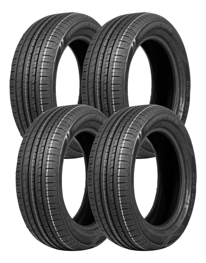 Jogo 4 Pneus Itaro Aro 16 Comformax 205/55r16 91v V