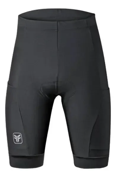 Bermuda Ciclismo Masculina Free Force Basic Preto