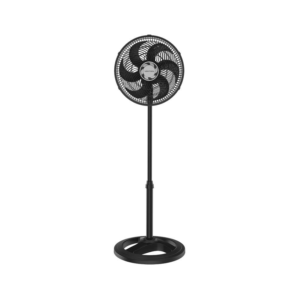 Ventilador de Coluna Turbo 6 30cm Preto Ventisol