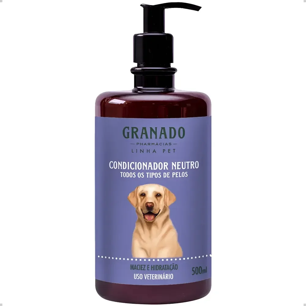 Condicionador Pet Neutro Granado 500ml Cachorro Hidratação
