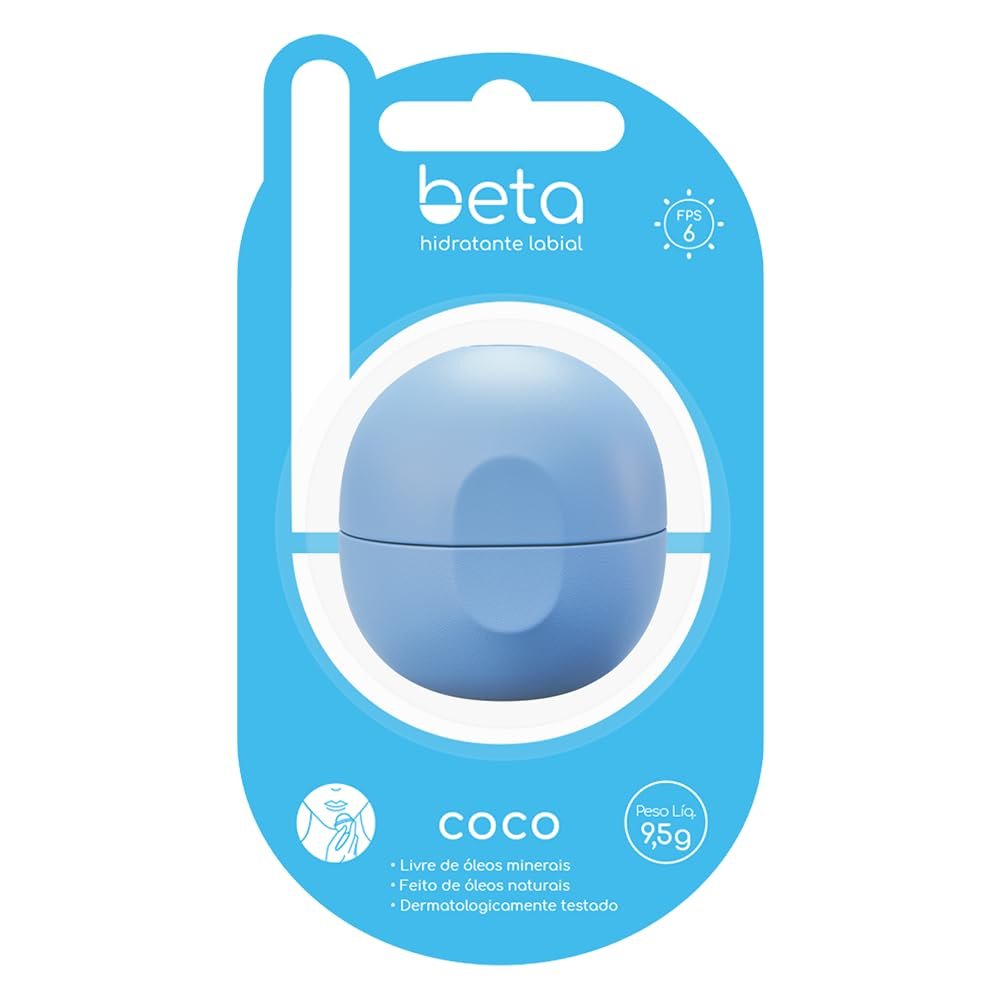 Beta Hidratante Labial Beta Coco - Beta 9 5G