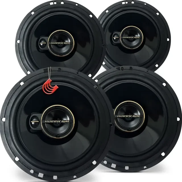 Kit 4 Alto Falante Som Automotivo Porta Dianteira E Traseira