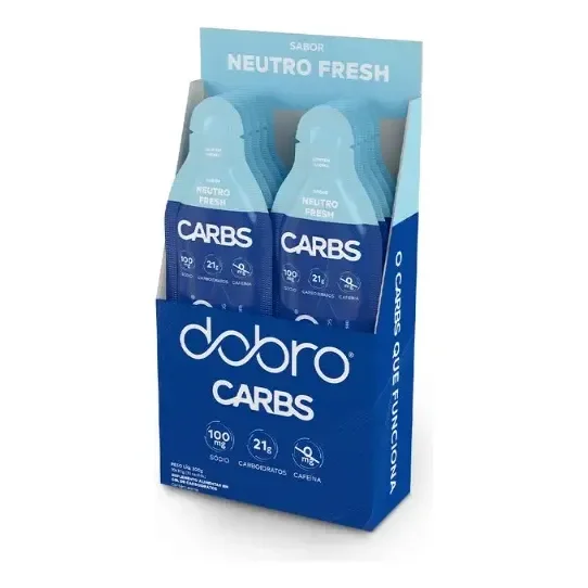 Carbs Gel Dobro Sabor Neutro Fresh Sabor Sem Cafeína