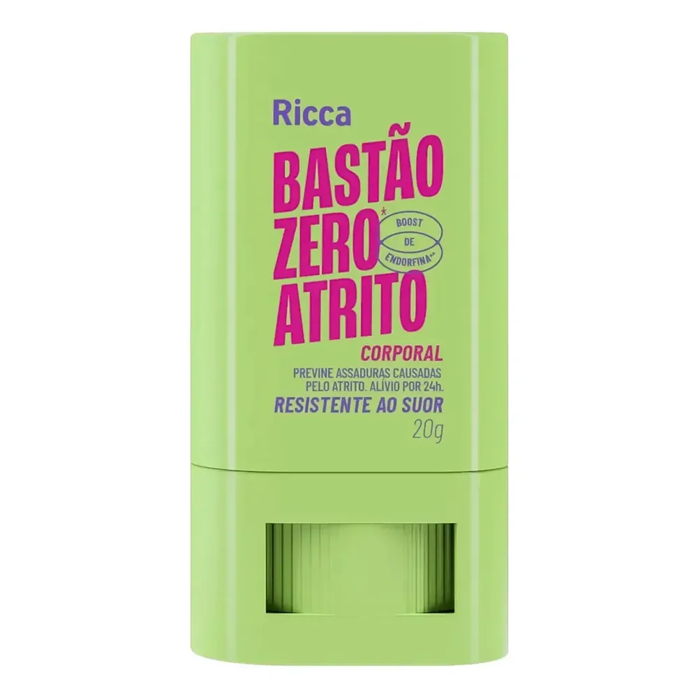 Bastão Ricca Zero Atrito Corporal 20g