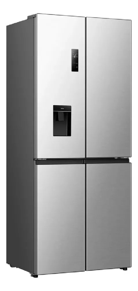 Geladeira Hisense Multidoor 460l Frost Free Inverter Inox Inox 220v