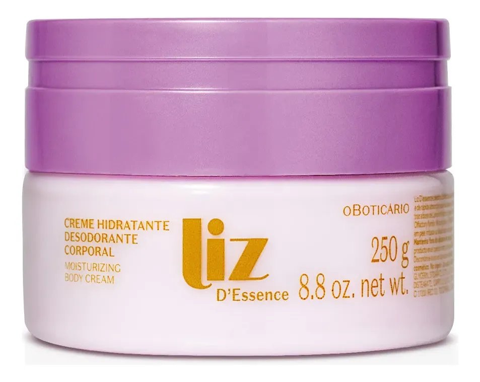 O Boticário Liz Dessence Creme Hidratante Desodorante 250g