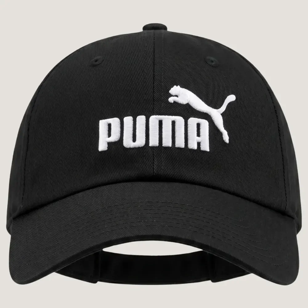 Boné Masculino E Feminino Ess No.1 Logo Baseball Puma Preto Único Liso