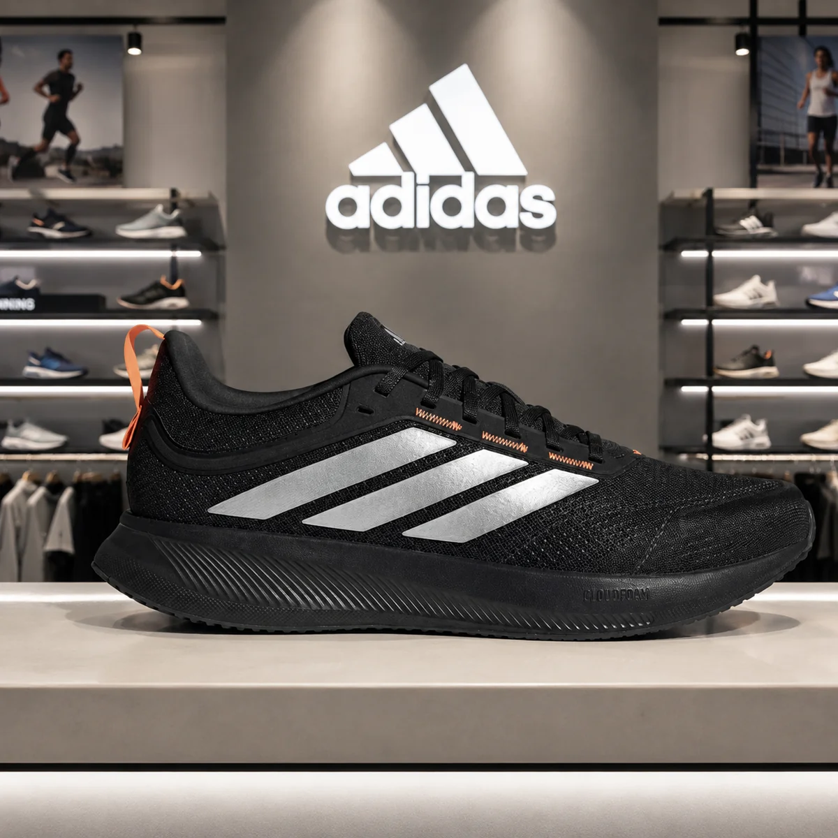 Tênis Masculino de Corrida Runblaze Adidas Preto - 39 ao 44