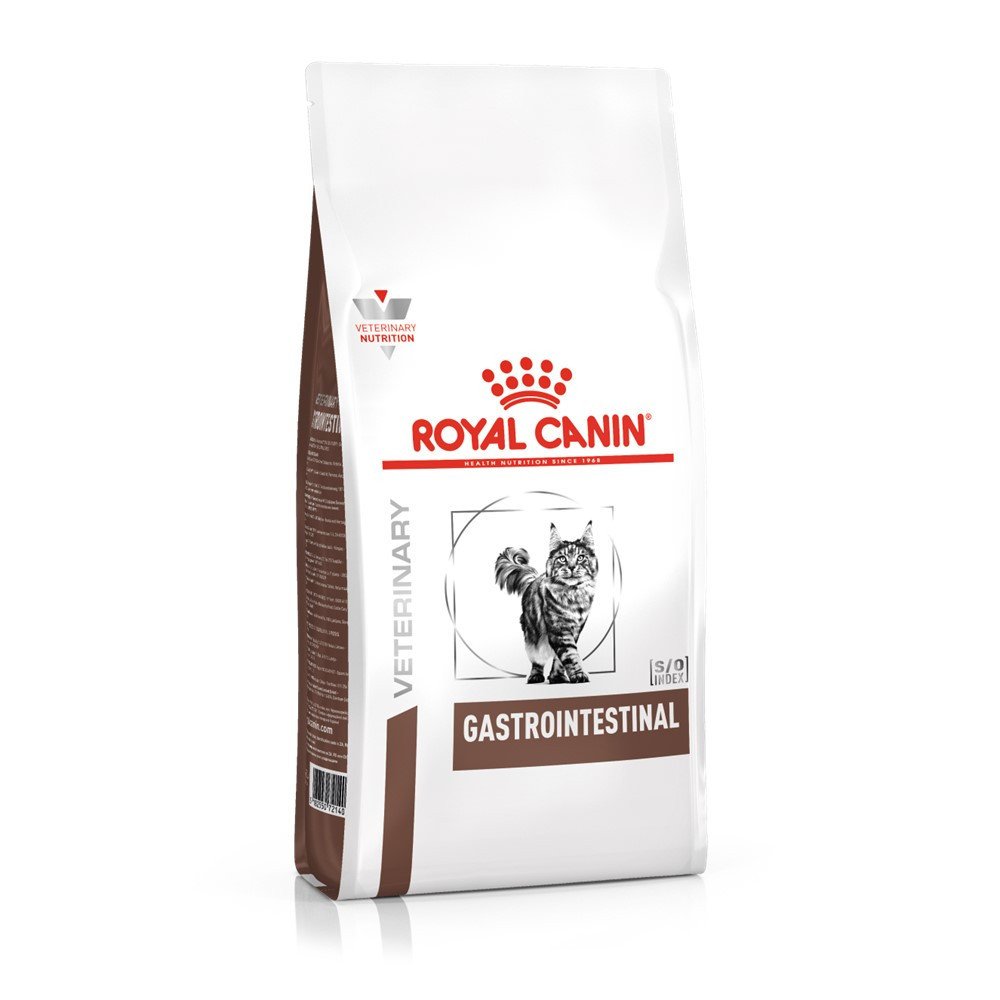 Ração Seca Veterinary Diet Gastrointestinal Gatos com Doenças Intestinais 4Kg Royal Canin