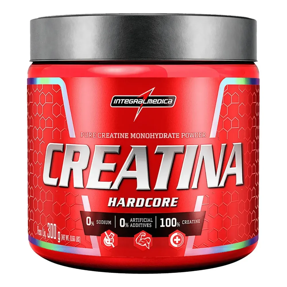 Creatina 100% Pura 300g Integralmedica - Força E Performance Neutro