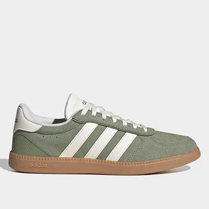 Tênis Adidas Breaknet Sleek Suede Feminino