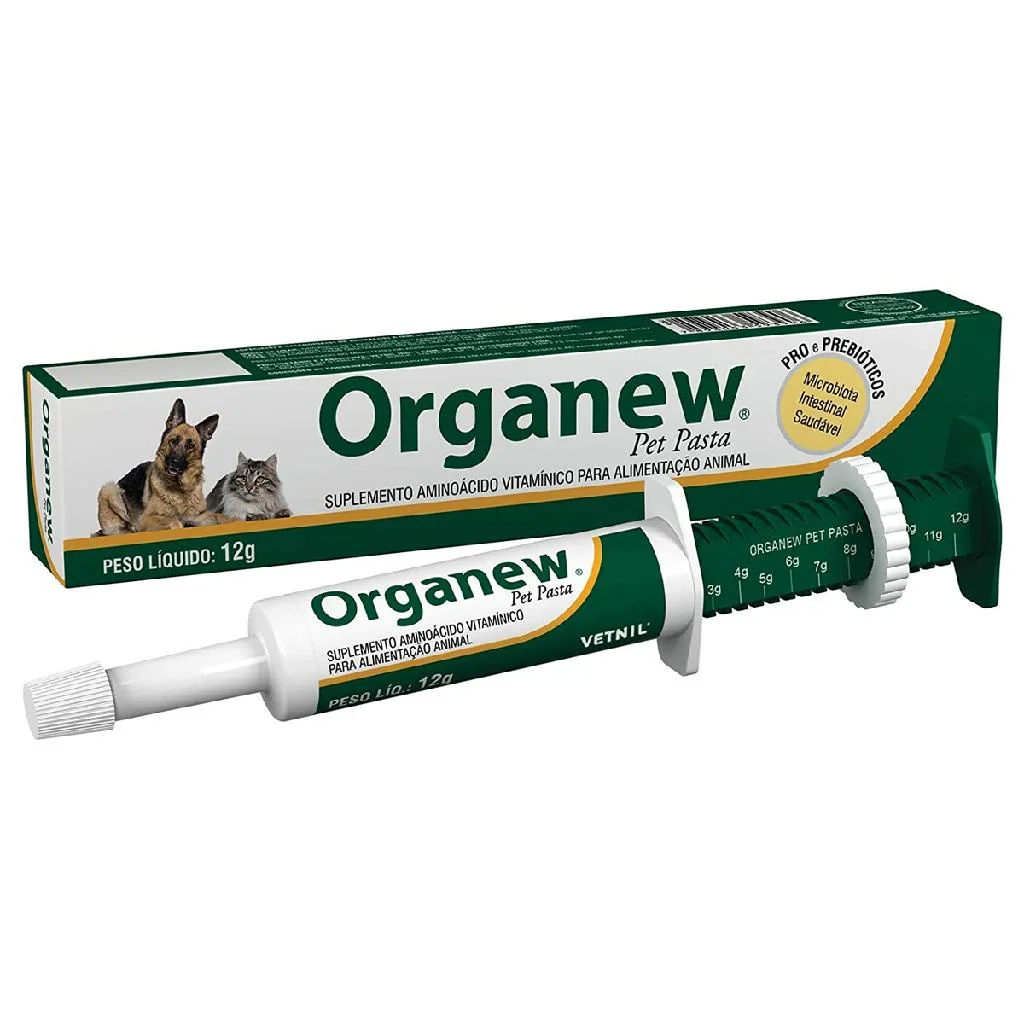 Suplmento Organew Pet Pasta 12 G