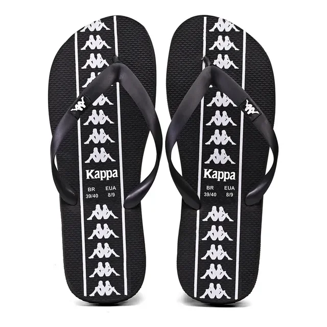 Chinelo Kappa Beach Adulto Unissex Em Borracha