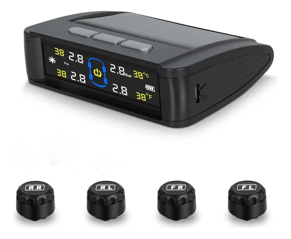 Sensor Pressão Dos Pneus Sistema De Sensor Externo