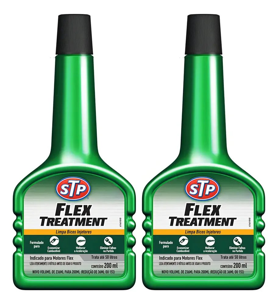 2 Aditivo Stp Flex Treatment - Combustível Alcool E Gasolina