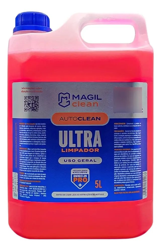 Shampoo Ultra Limpador Brabo Altoclean Concentrado 5 Litros