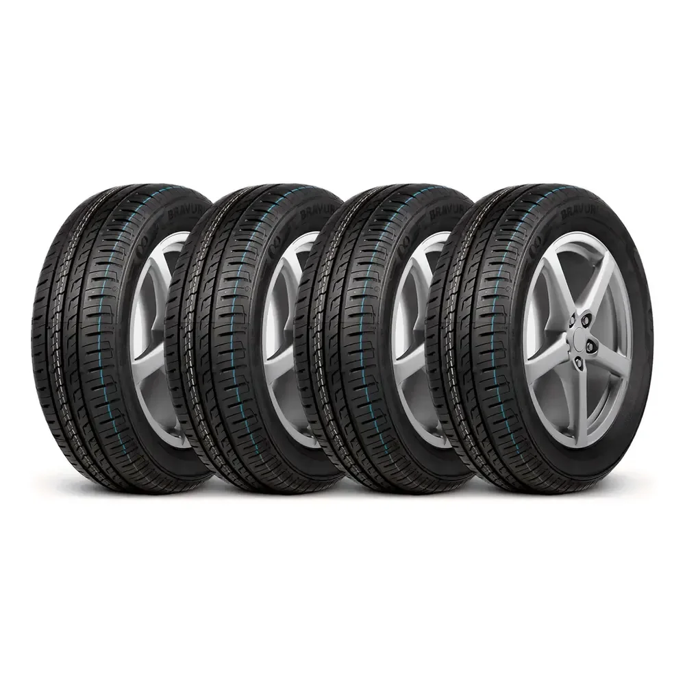 Kit 4 Pneus 185/70R14 Barum Bravuris 5HM 88H By Continental Aro 14
