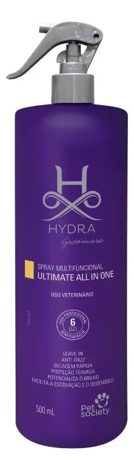 Spray 6 Em 1 Para Pets Hydra Ultimate All In One - 500ml Sem Fragrância Informada