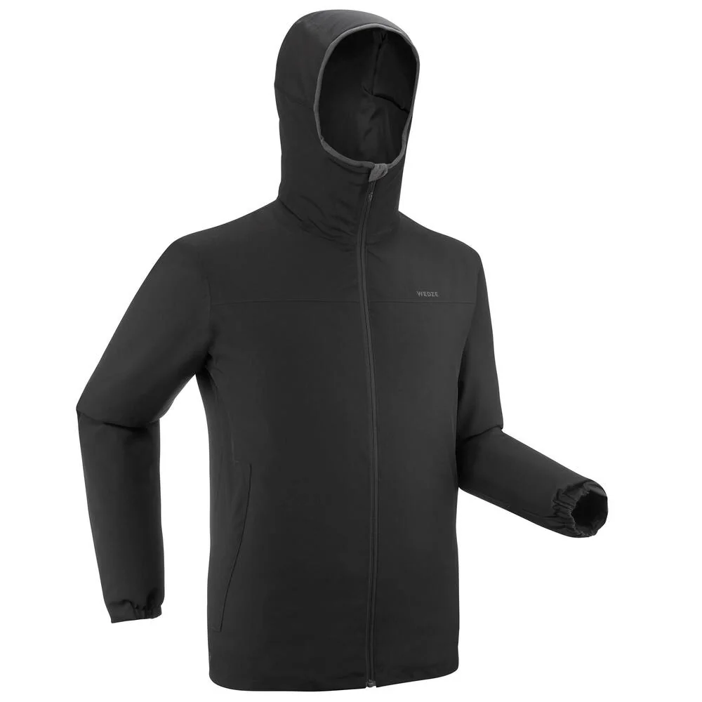 Jaqueta Masculina de Esqui Impermeável 100 Wedze Preta