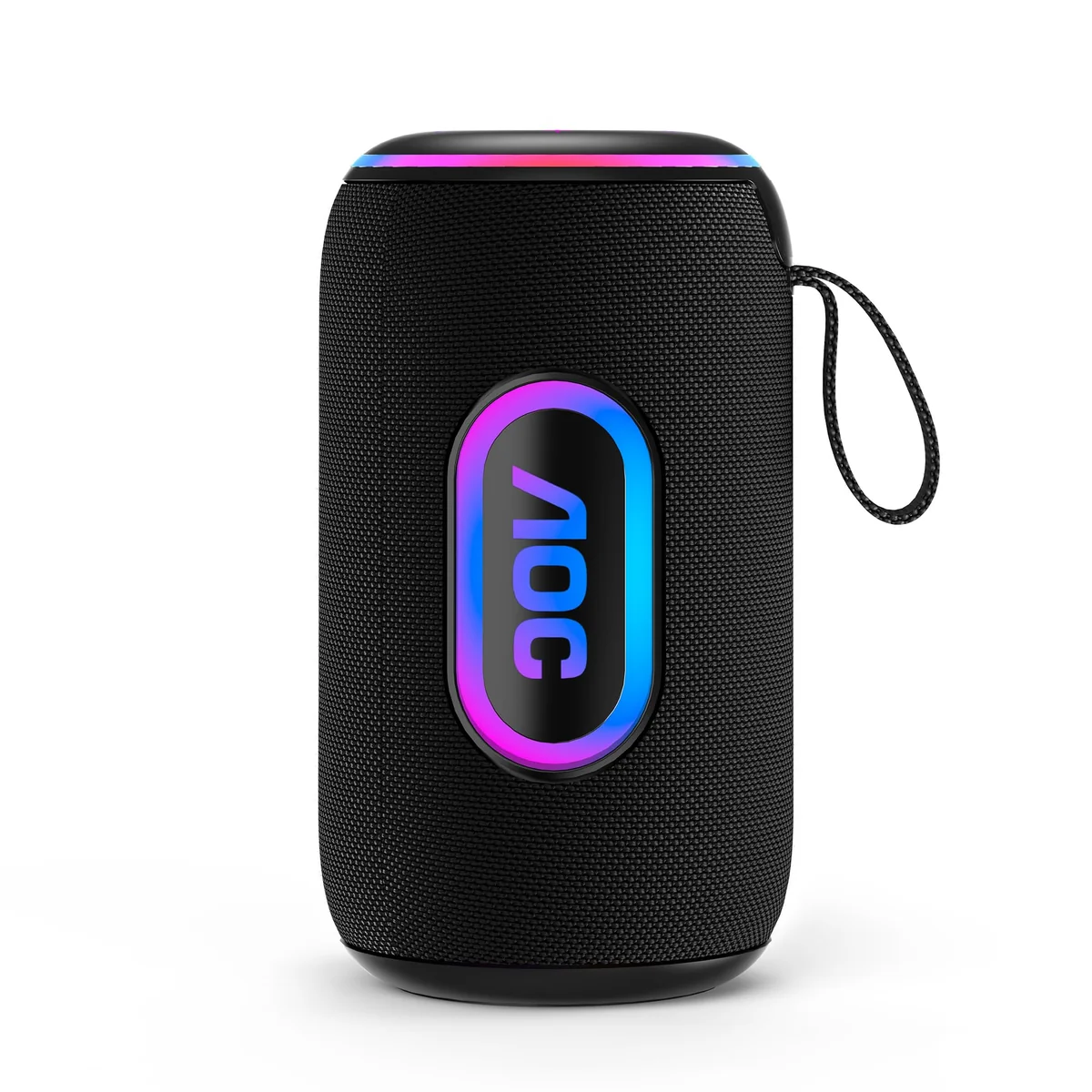 AOC ACS4321 Caixa de Som Bluetooth, 30W, TWS | RGB, Resistente a Poeira e Aqua IPX5, Bateria de ate 12h, Entradas USB/TF, Som Limpo e Potente
