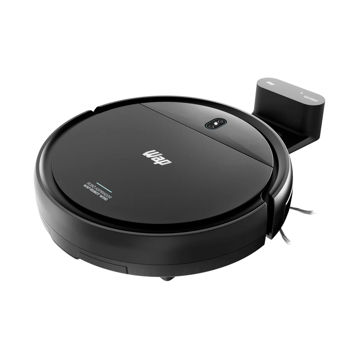 WAP Aspirador de Pó Robô W310 3 em 1, 420ml com Base Carregadora e Sensor Anticolisão e Antiqueda 30W Bivolt