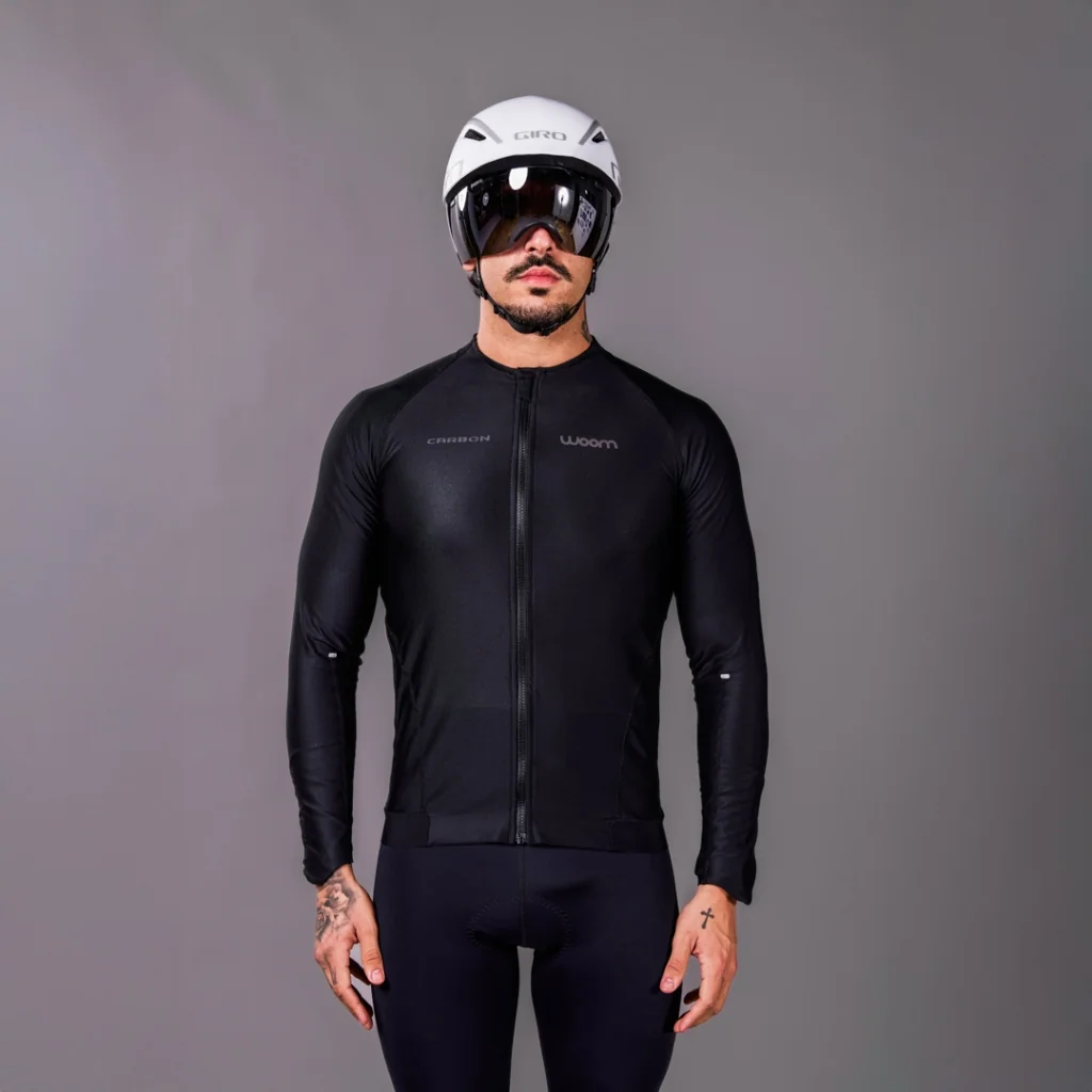 Jaqueta Woom Carbon Phantom Black