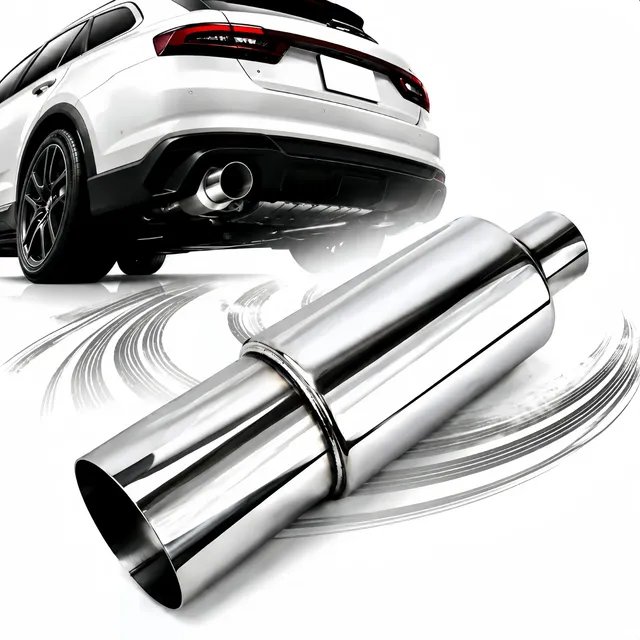 Abafador Esportivo 3,5 Polegadas Inox Para Hks