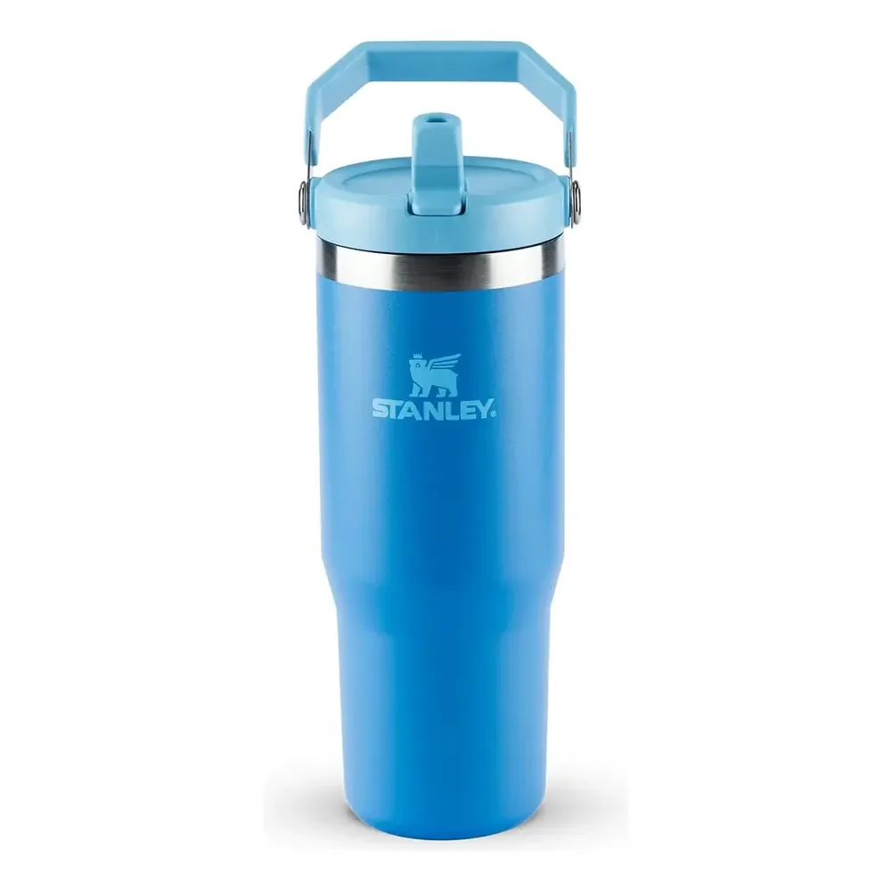 Garrafa Térmica Stanley Flip Straw Hidratação 887ml Azul