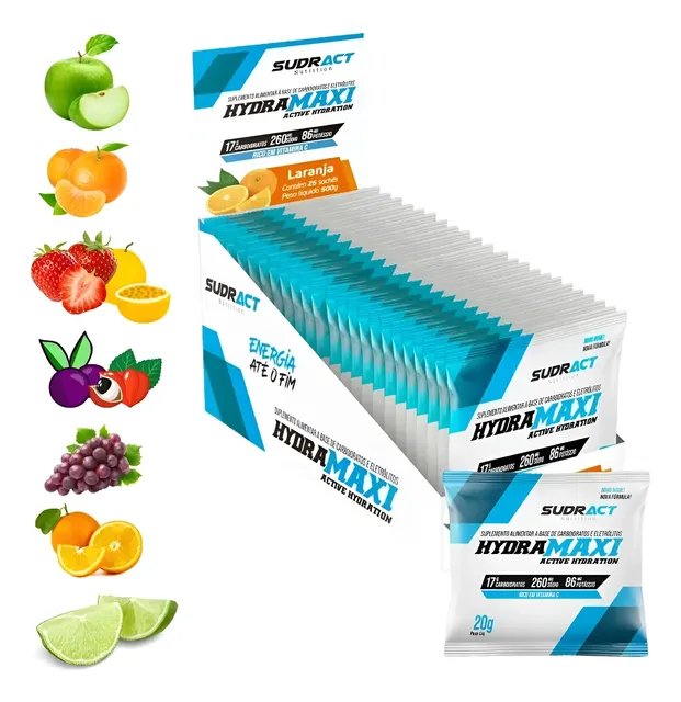 Repositor Isotônico Hydramaxi 25 Saches De20g Sudract Vita C