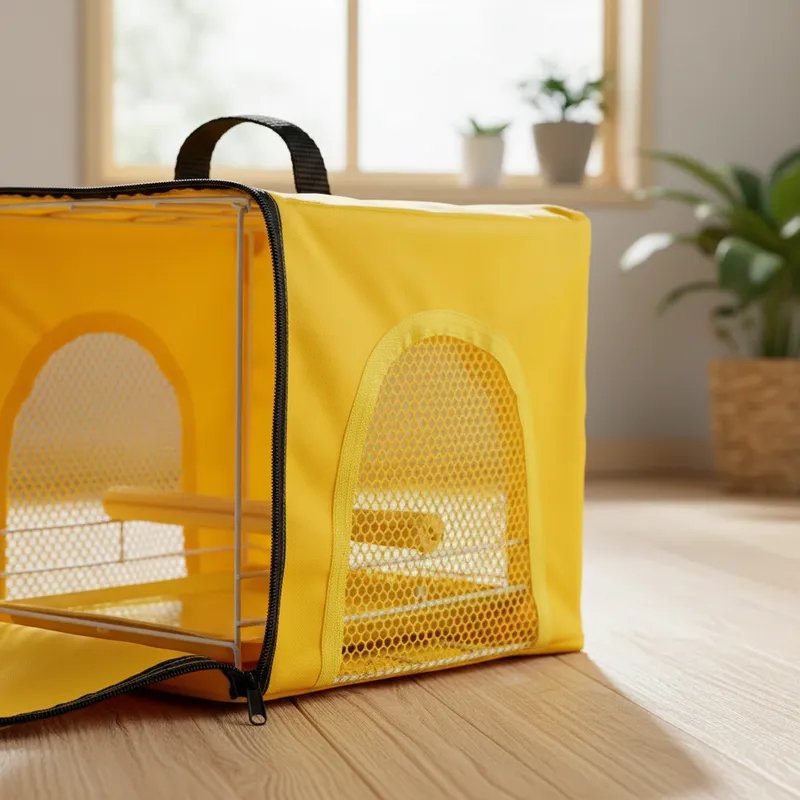 Bolsa Caixa Transporte Calopsita Container Aves Periquito Impermeável Bolsa de Transporte Pet