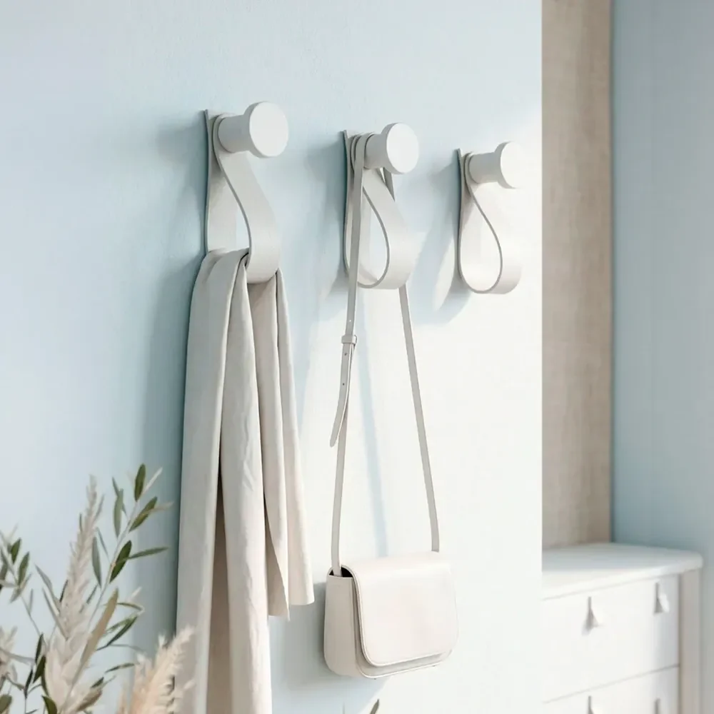 Kit 5 Suporte De Provador Pino Parede Cabideiro Decorativo Cabideiro Gelo