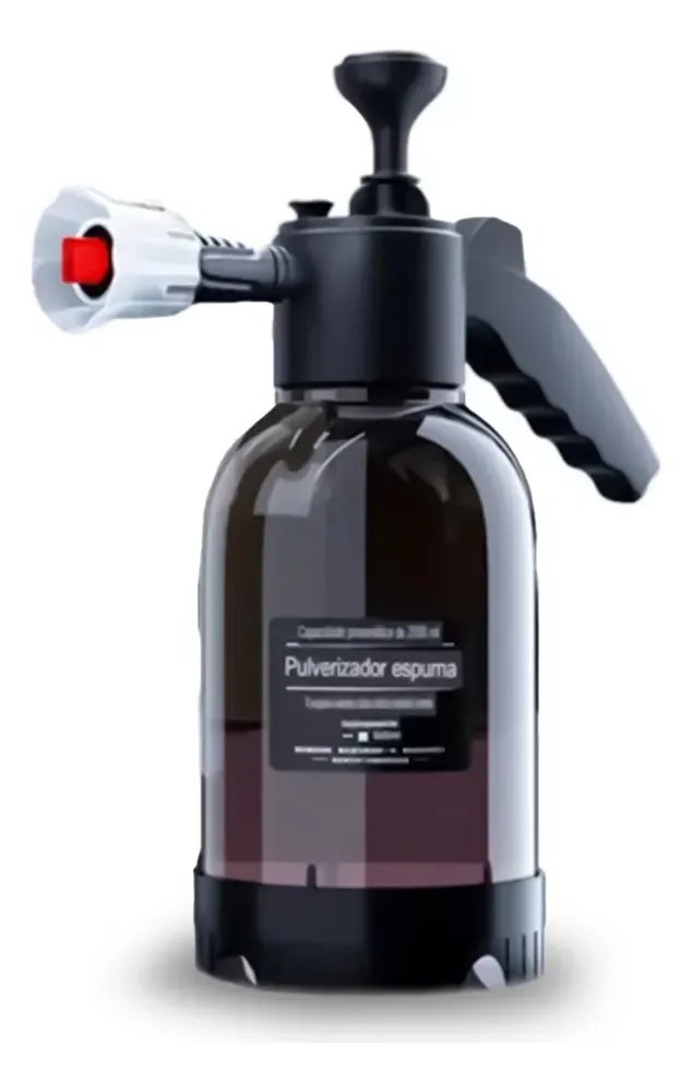 Pulverizador Snow Foam Alta Pressão 2L para Limpeza Automotiva e Jardim Com 3 Bicos
