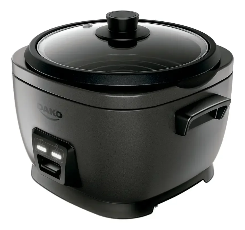 Panela De Arroz Elétrica Dako 700w Com 4 L 10 Xícaras Cinza Cor Cinza-escuro Frequência 60 Hz