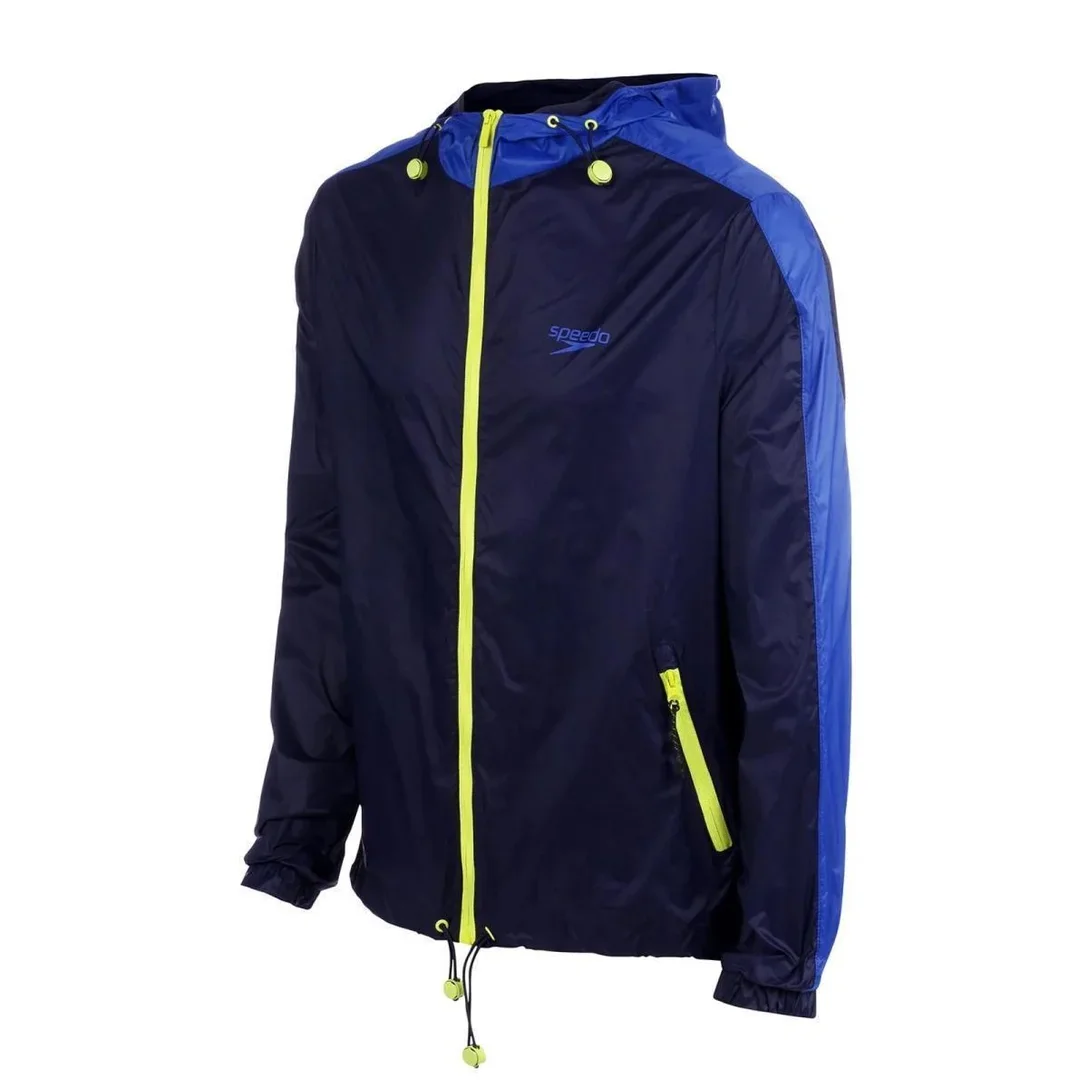 Jaqueta Corta Vento Speedo Fluity Masculina - Marinho+Azul