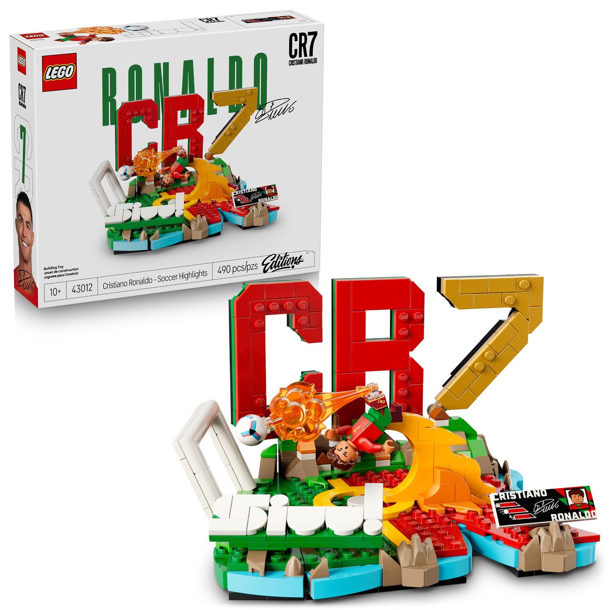 LEGO Editions Destaques do Futebol: Cristiano Ronaldo 43012