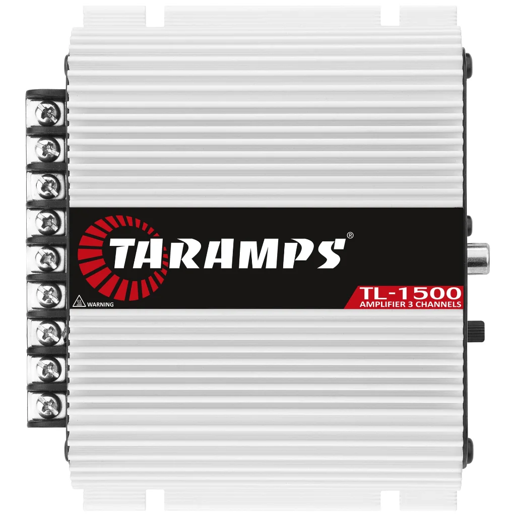 Módulo Amplificador Taramps TL1500 D 390W RMS 3 Canais Mono e Estereo TL1500