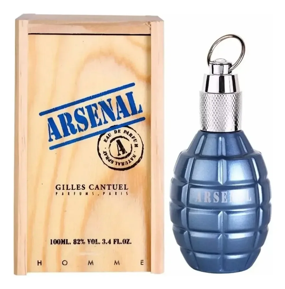Perfume Masculino Eau de Parfum Gilles Cantuel Arsenal Blue 100ml