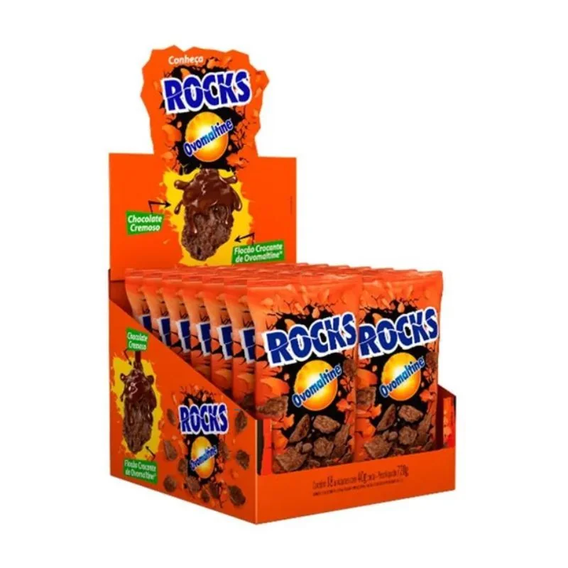 Ovomaltine Rocks 40gr Display c/18 un