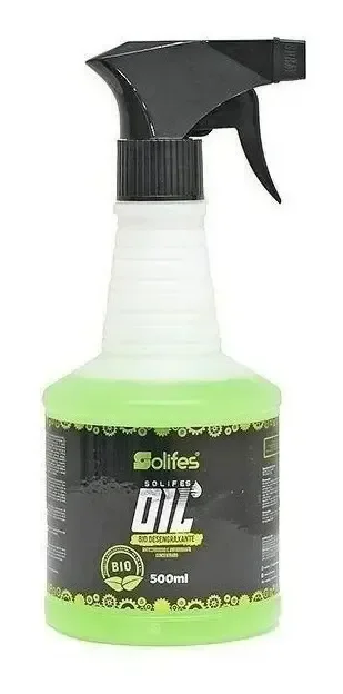 Desengraxante Limpeza Bike Solifes 500ml  C/ Borrifador Verde