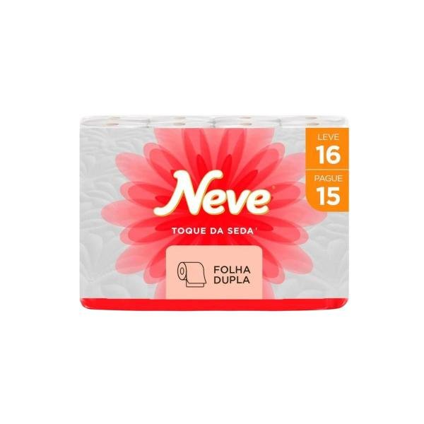 Papel Higiênico Folha Dupla 30m Leve 16 e Pague 15 Neve