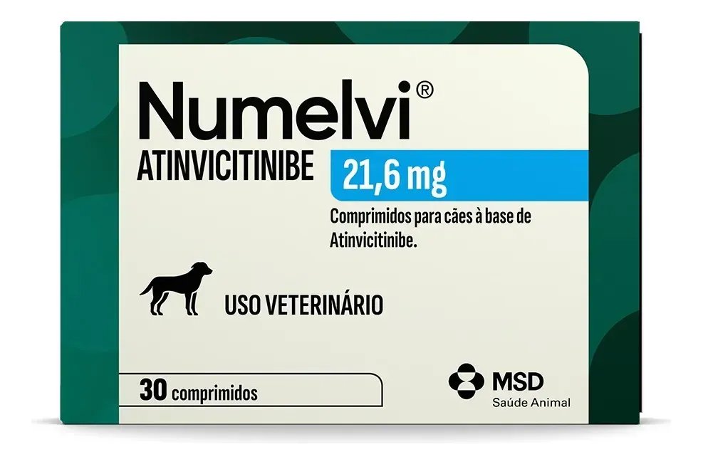 Numelvi 21.6mg Cão Msd Saúde Animal Azul - 30 comprimidos