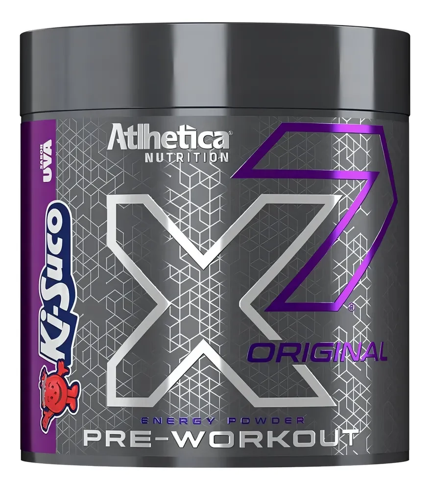 Pre Treino X7 Uva Ki-suco 300g - Atlhetica
