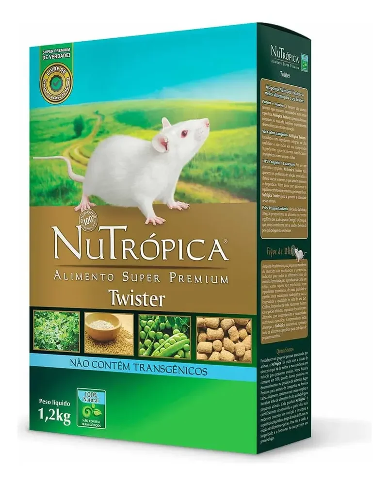 Comida para aves NuTrópica Nutropica twister 1,2kg de 1 unidades