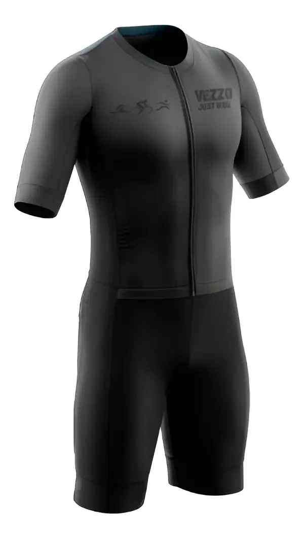 Macaquinho Vezzo Triathlon Bike Ciclismo Performance Unissex (4 Cores)