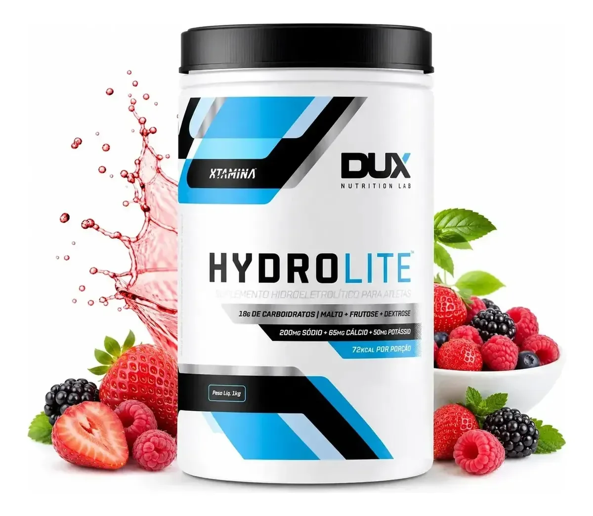 Hydrolite - Pote 1000g Dux Nutrition Sabor Frutas vermelhas