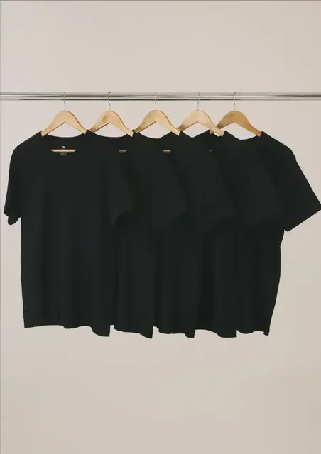 Kit 5 Camisetas Basica Masculina Algodão Original