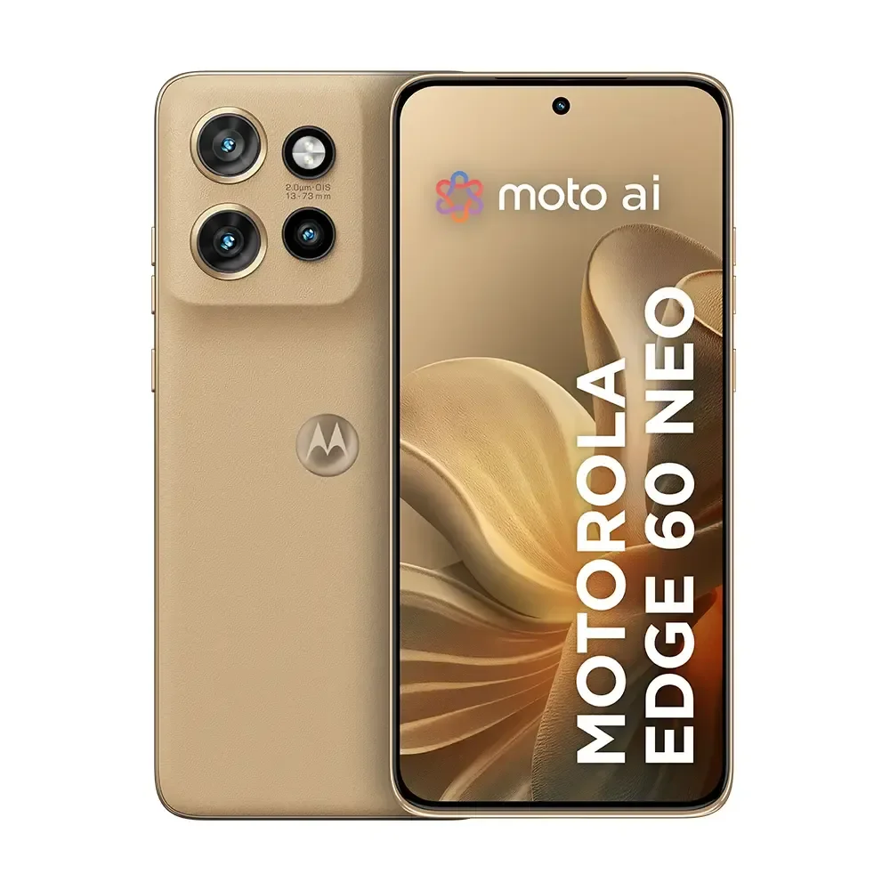 Smartphone Motorola Edge 60 Neo 5g - 512gb 24gb (12gb Ram + 12gb Ram Boost) 50mp Sony Camera Moto Ai E Tela 1.5k Super Hd - Late Latte