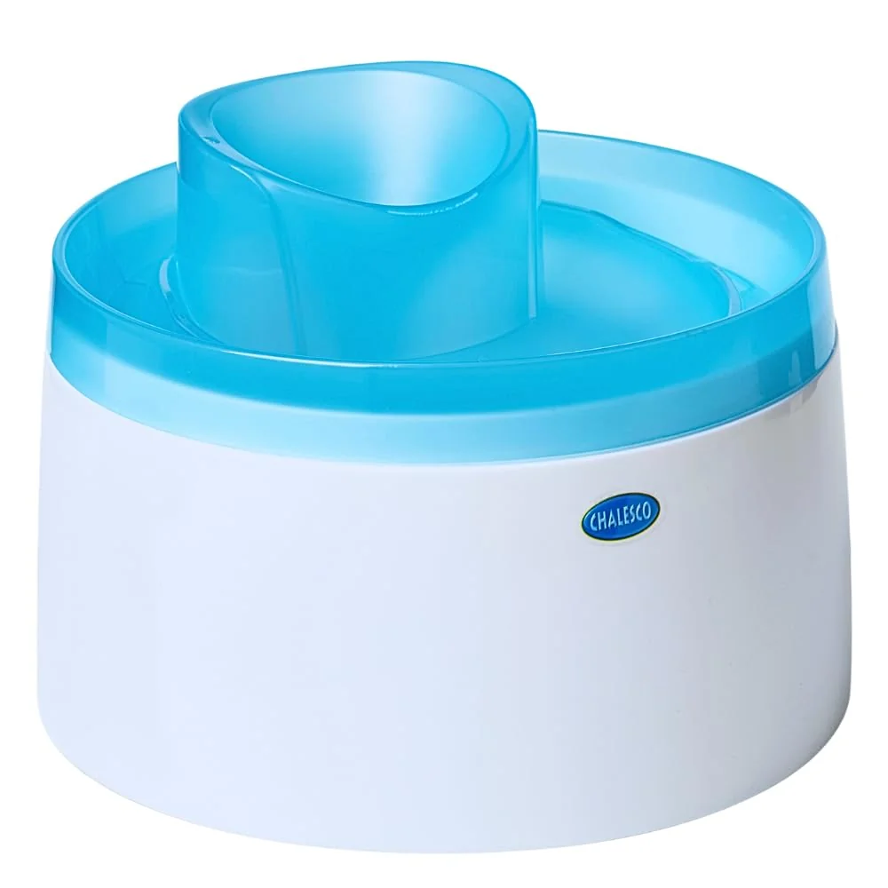 Fonte Cat & Dog Chalesco para Gatos – Bebedouro Elétrico com Água em Movimento, Silencioso e Fácil de Limpar