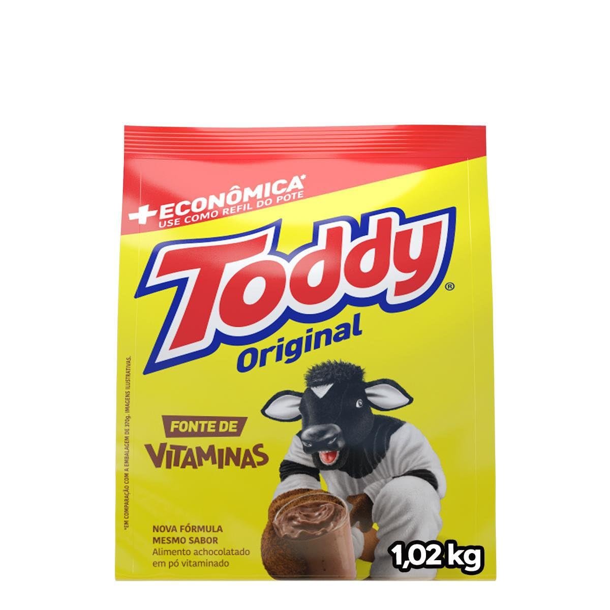 Achocolatado Em Pó Original Toddy Pote 1,02kg